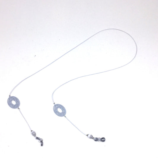 Ασημένια Υφασμάτινη Αλυσίδα Γυαλιών 150 SERIES 1