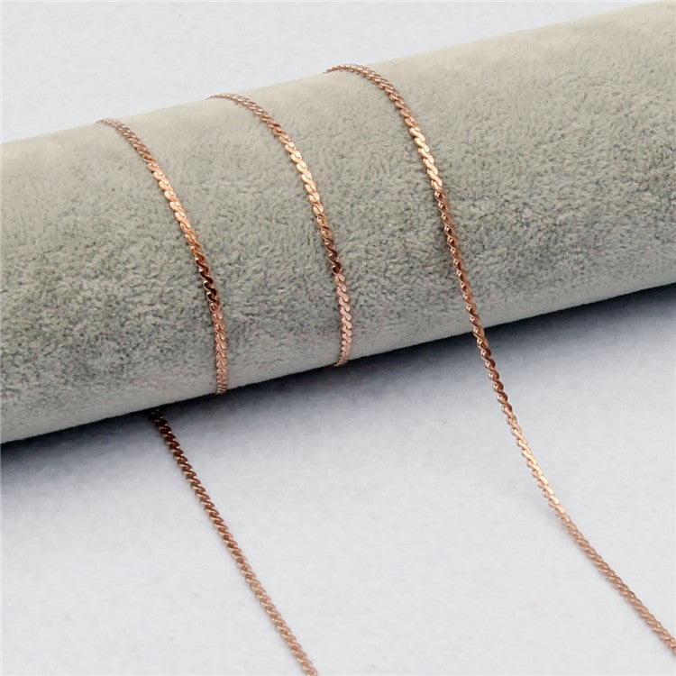 Rose Gold Πλακέ Αλυσίδα Γυαλιών & Μάσκας CH5